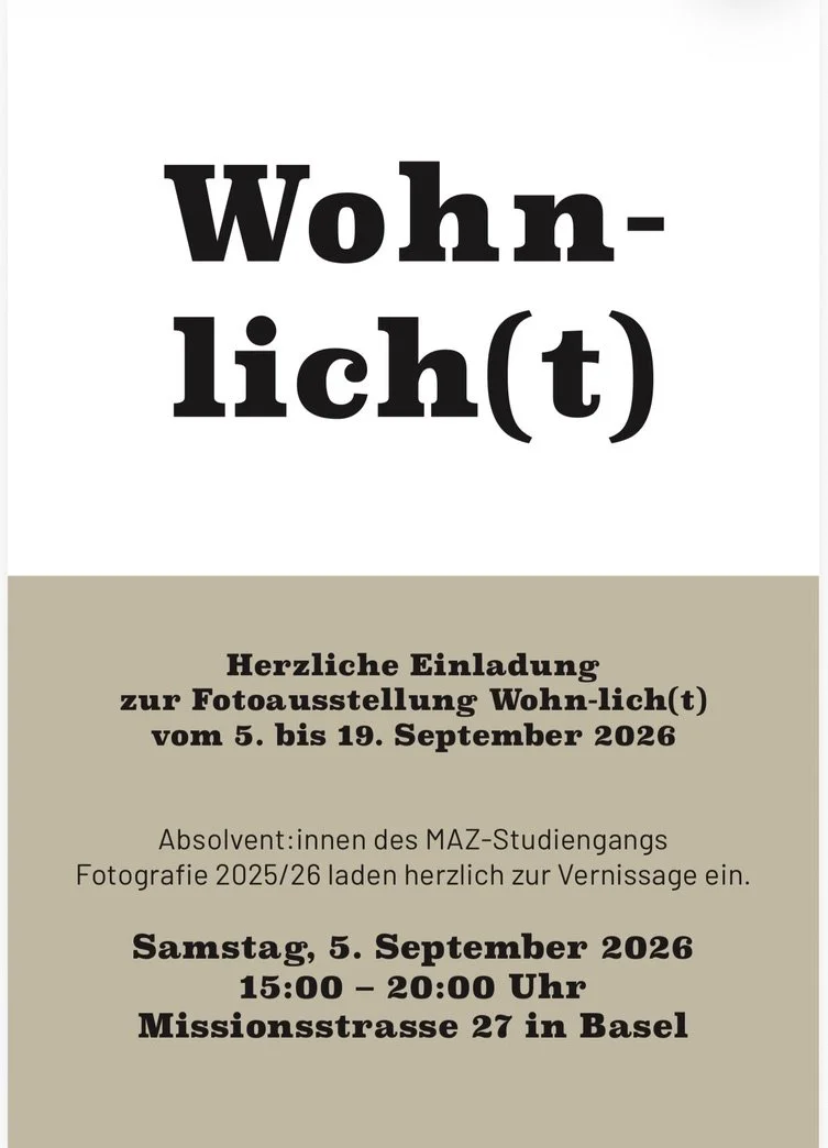 Ausstellung “Wohn-lich(t)”