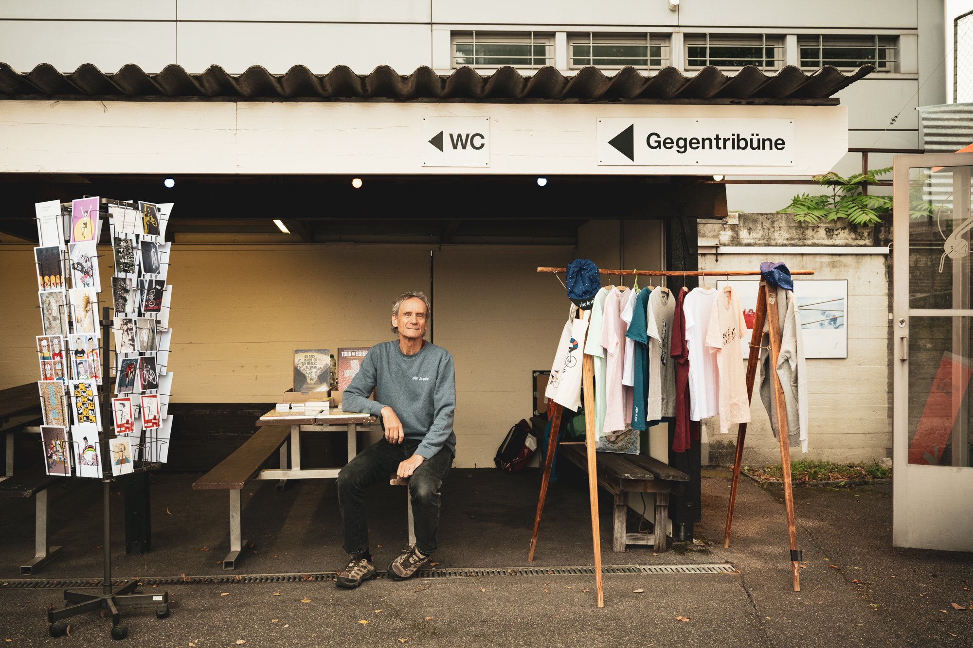 Marc Locatelli, Kunstkabine, Offene Rennbahn Oerlikon, Zürich, 2025. Bild: Inci Satir