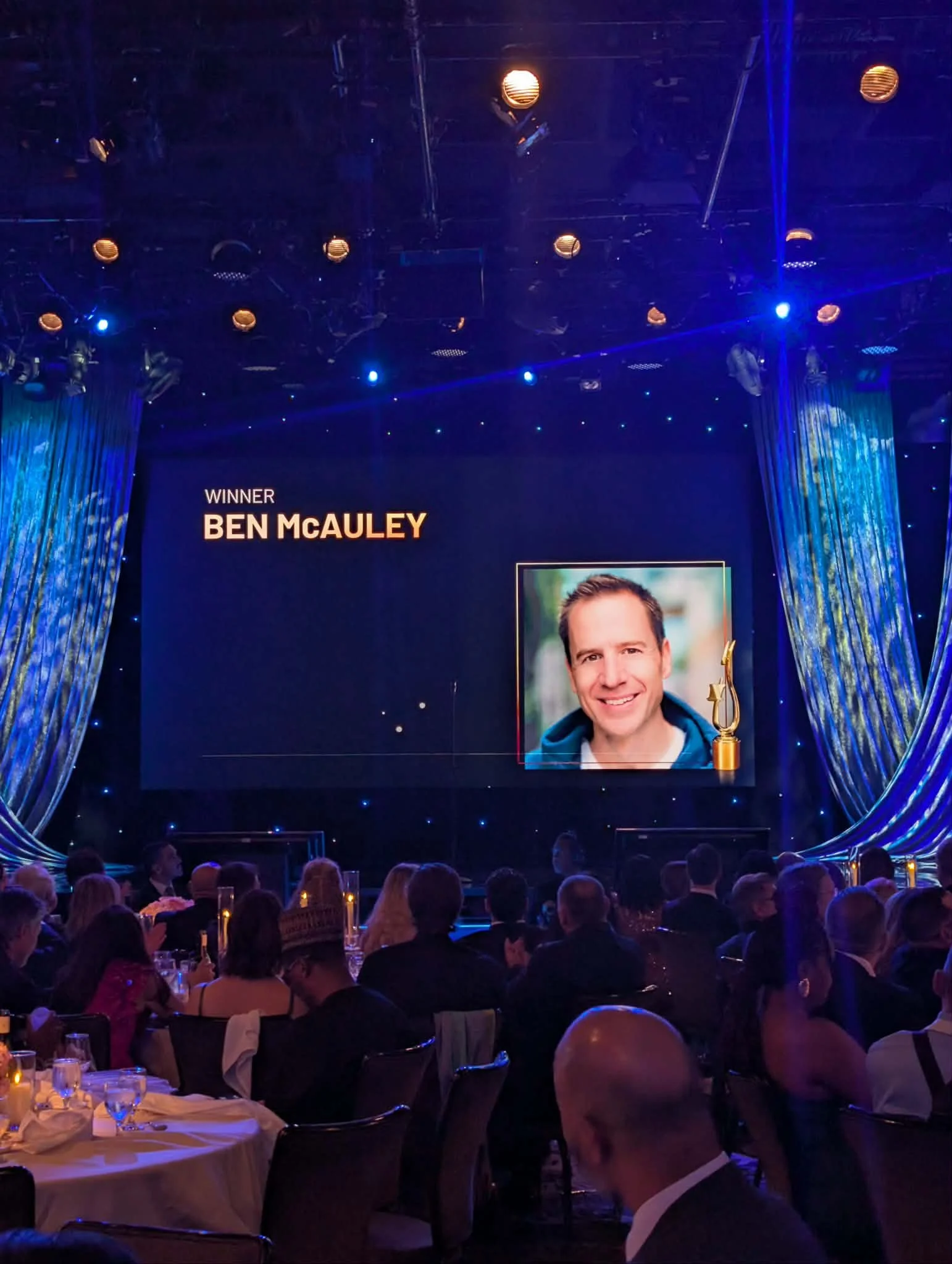 Ben McAuley SOVAS Voice Arts Award winner 2026