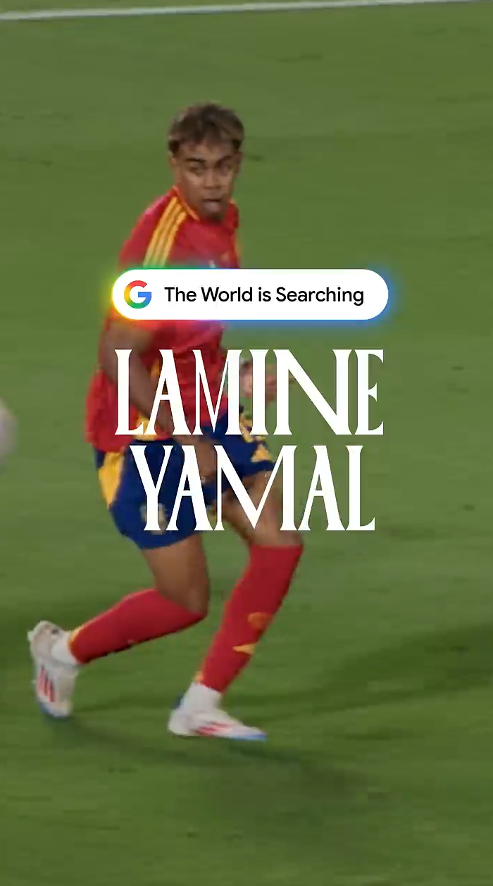 Google Lamine Yamal commercial voiced by Ben McAuley