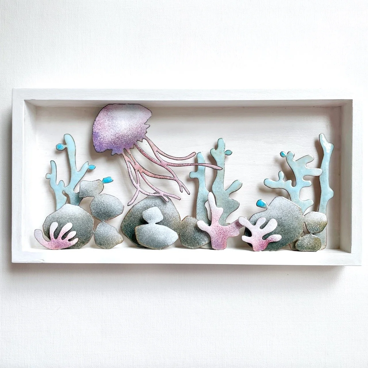 "Korallengarten" 15 x 20 cm (verkauft)