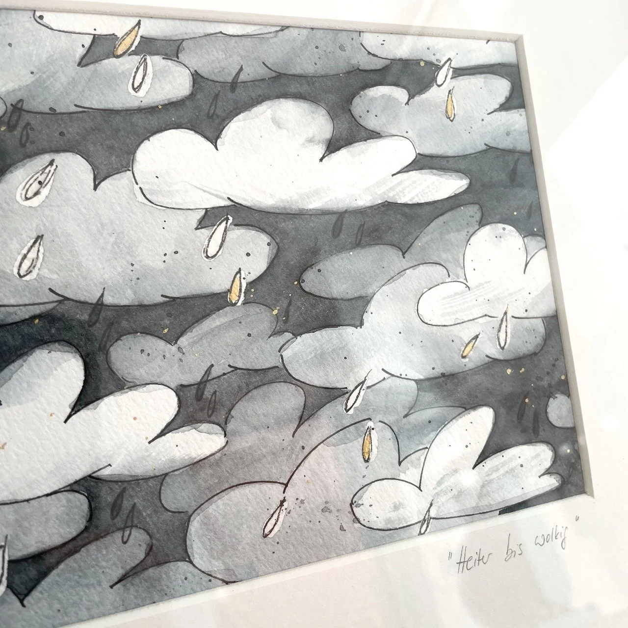 Wolken, Detail