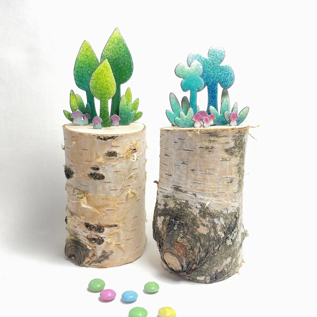 "In die Pilze" Höhe ca. 16-17 cm