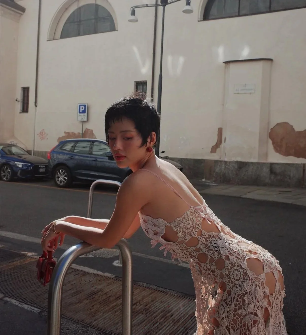 Khanh Linh (@klinhnd) wearing the CROCHET DRESS