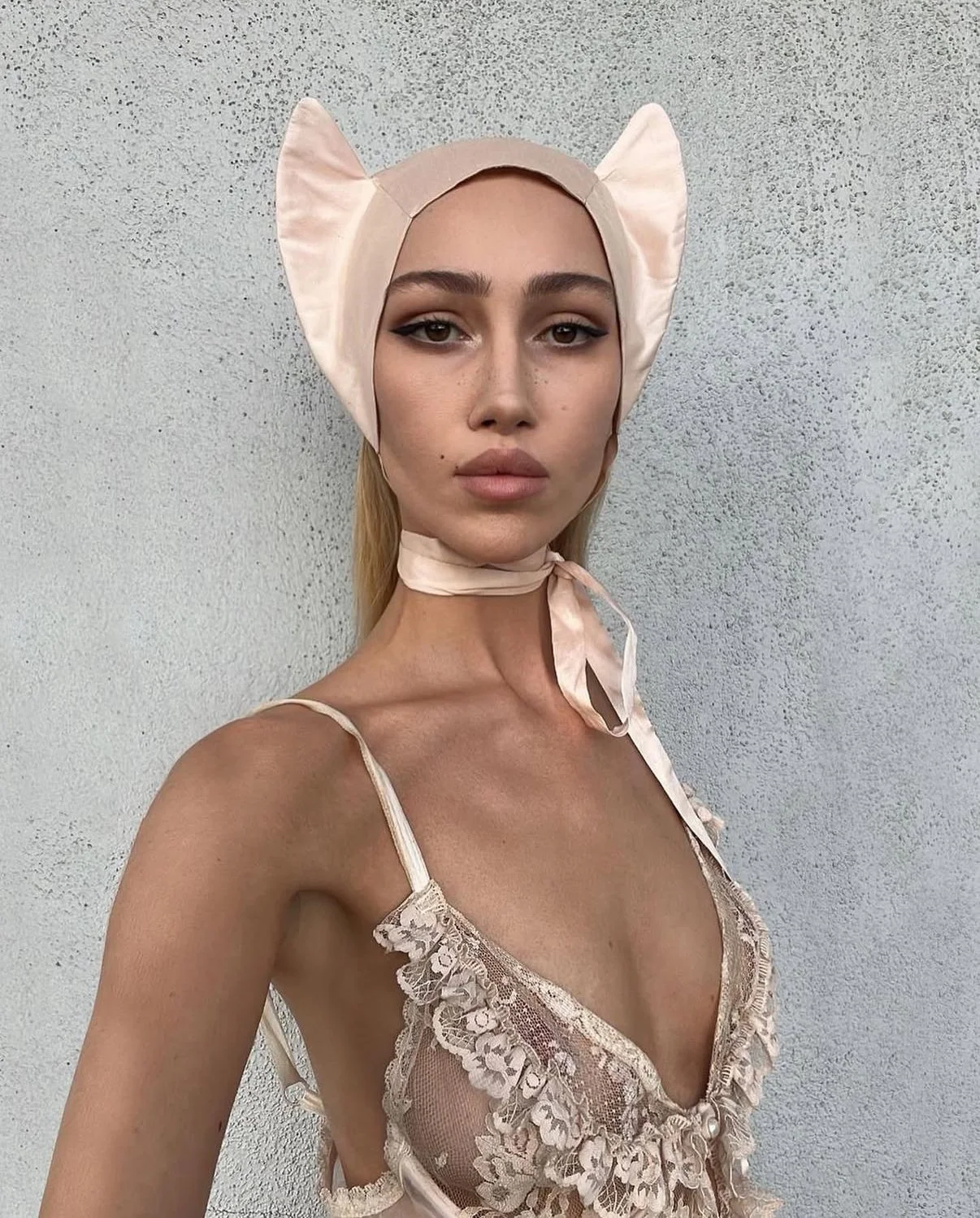 Nadia Lee Cohen (@nadialeecohen) wearing the KITTY CAT HAT