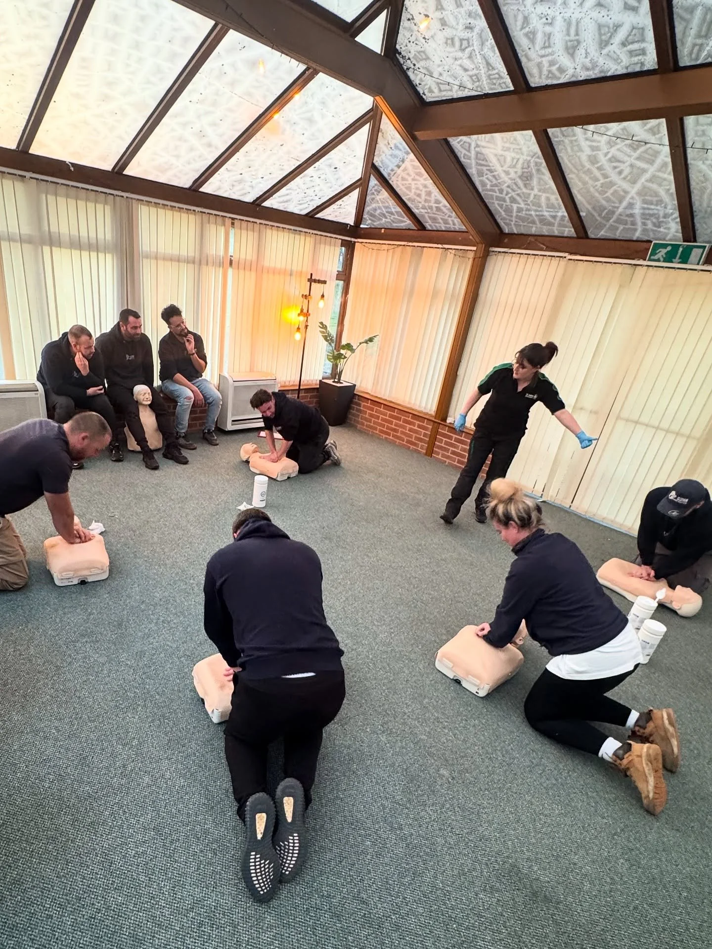 Congratulations to all of our team for completing their First Aid training with @stjohn_ambulance this week 🩹

The health and safety of our team is always our number one priority, and so as there were a few people that needed their First Aid trainin