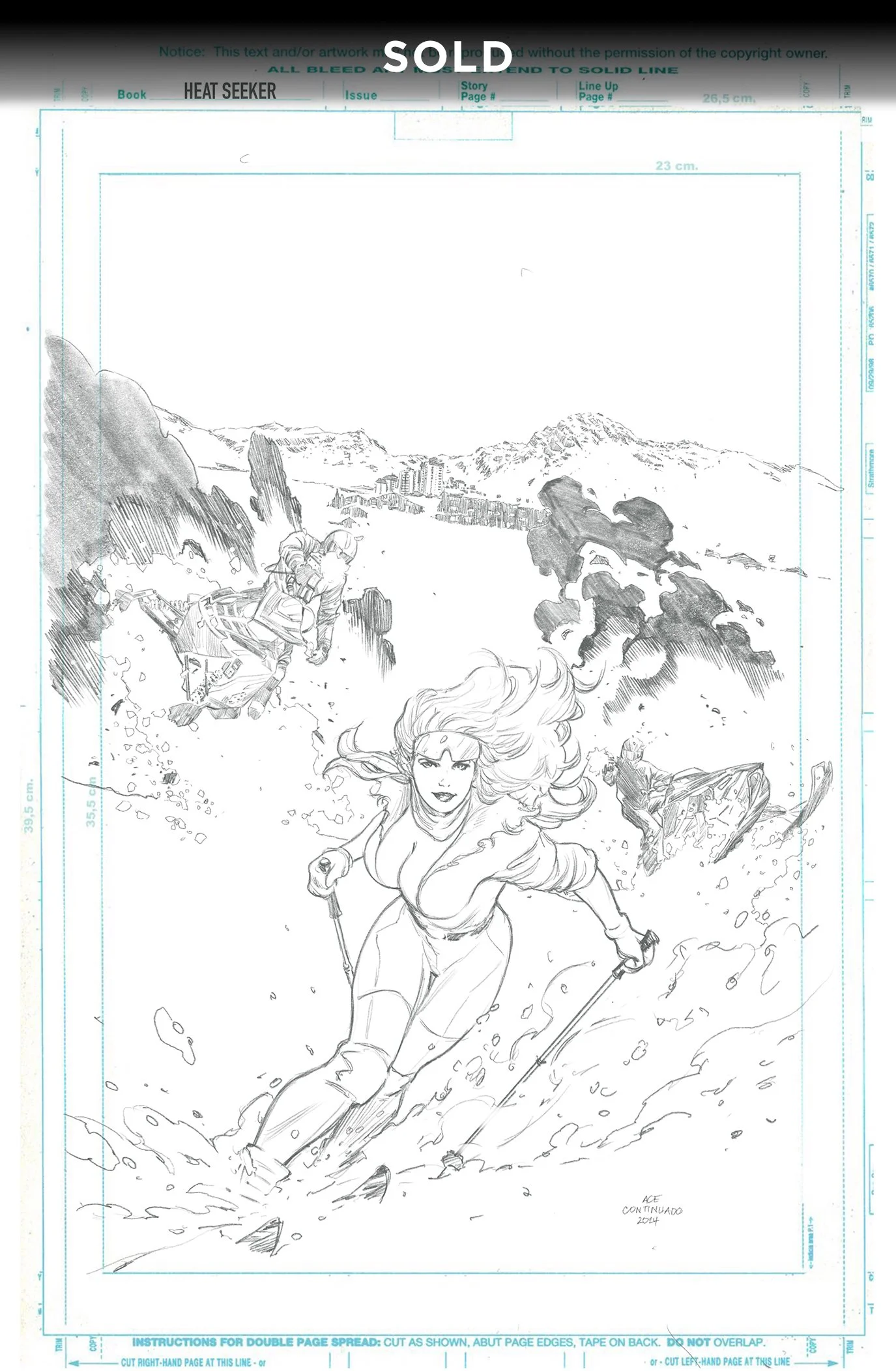 Heat Seeker Combustion 2 Cover (Sold)