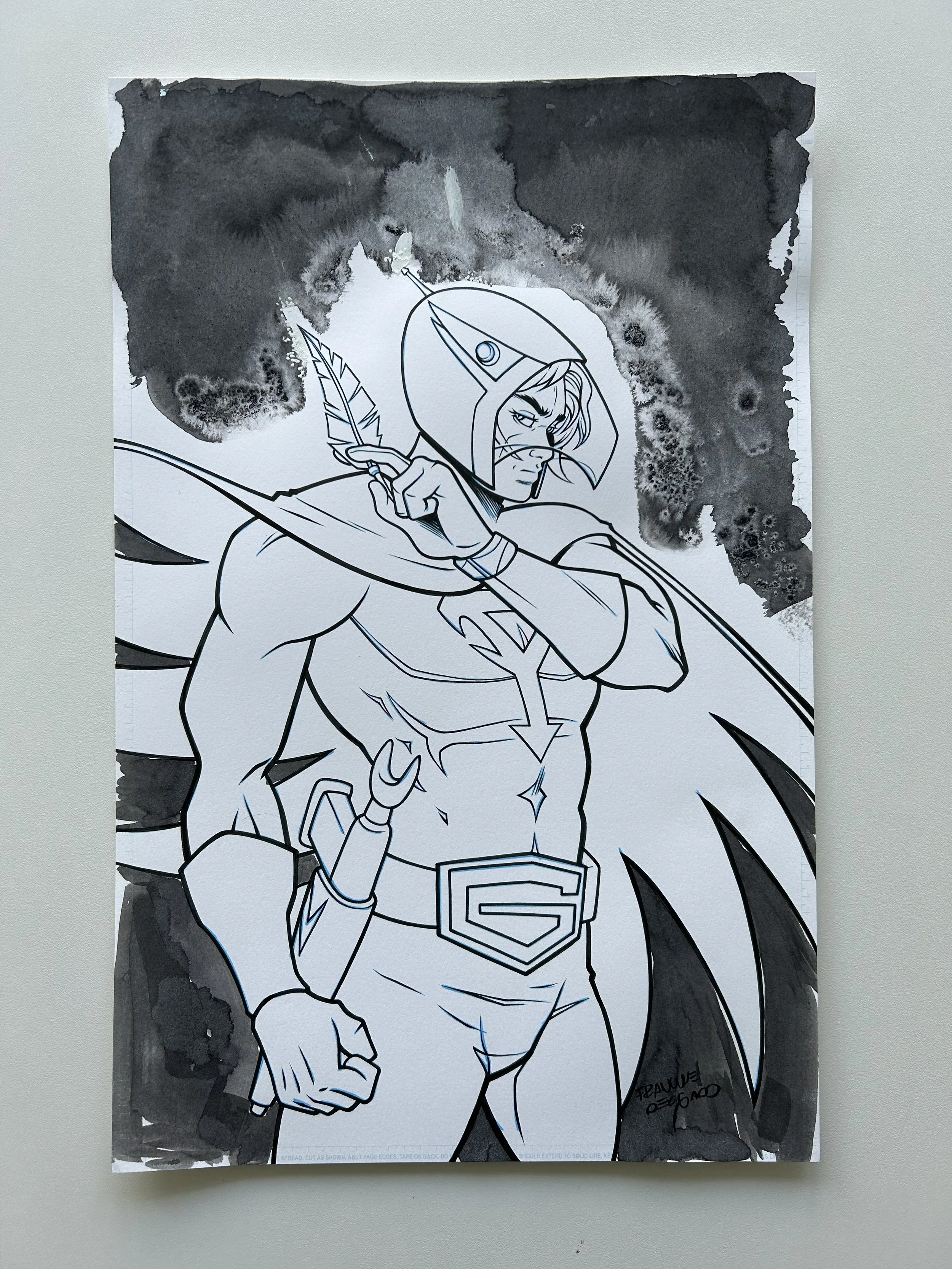 Gatchaman2_cover1 10_inks.jpg