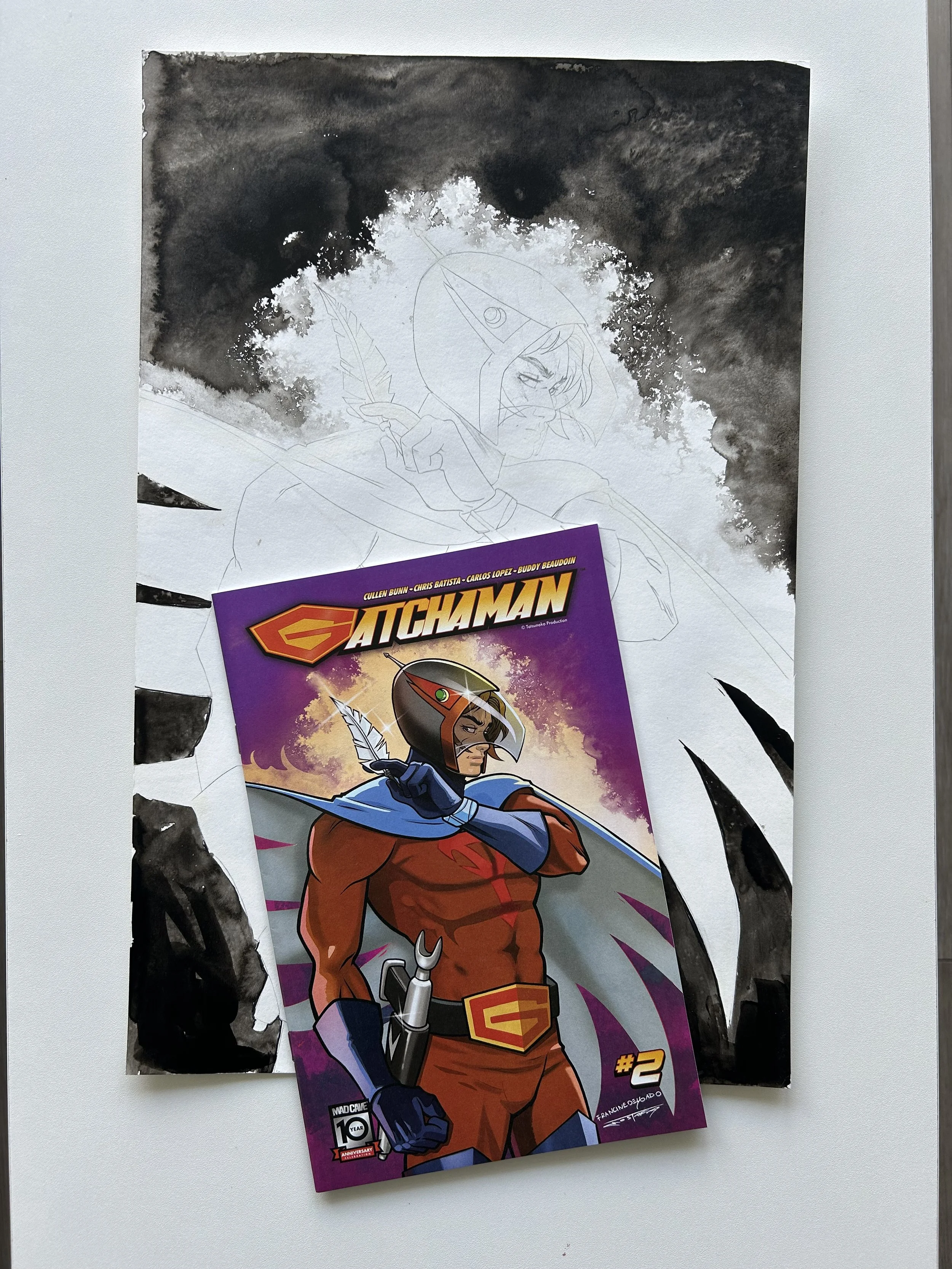Gatchaman2_cover1 10_pencil+BGa.jpg