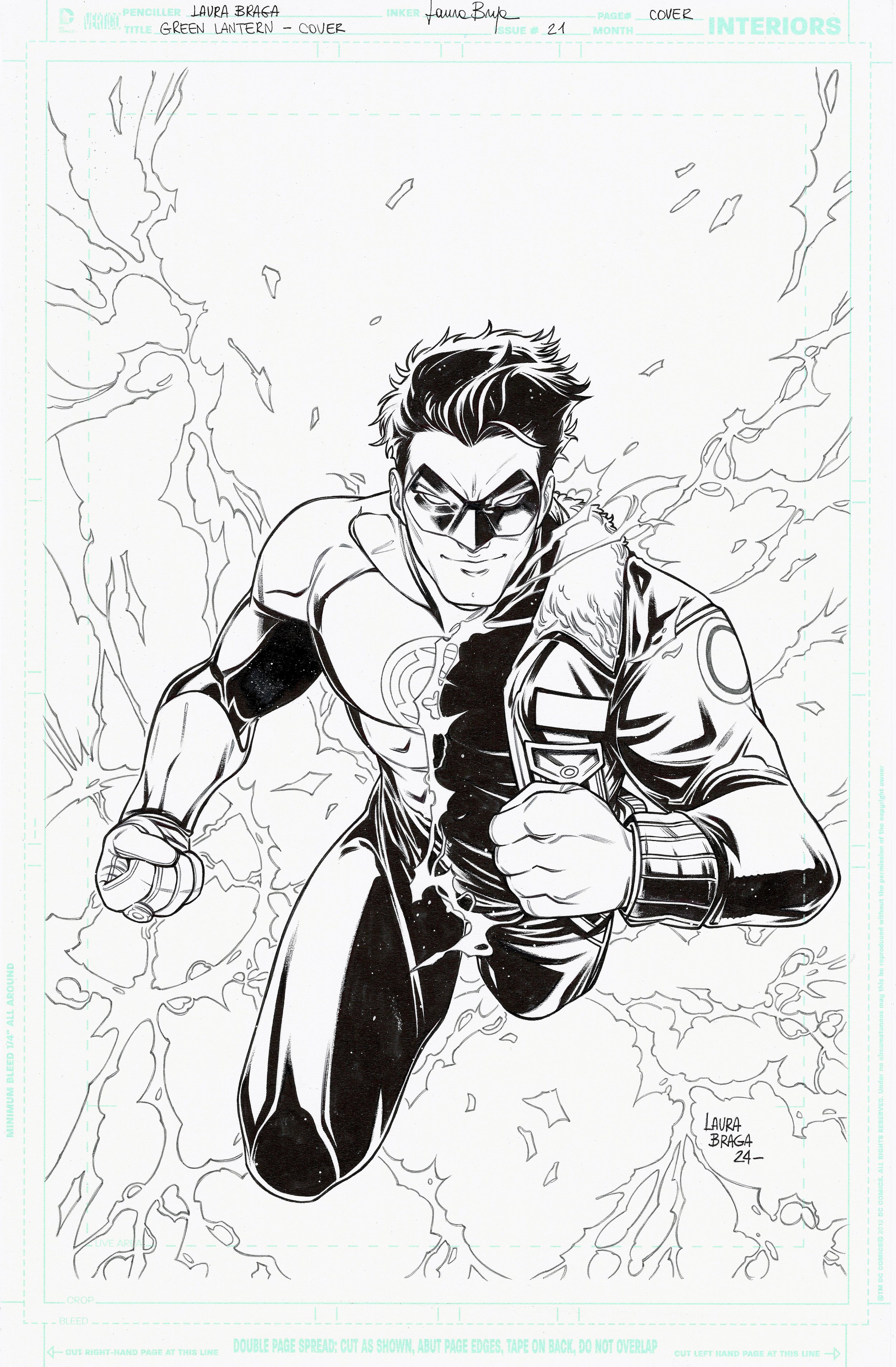 Green Lantern #21 cover