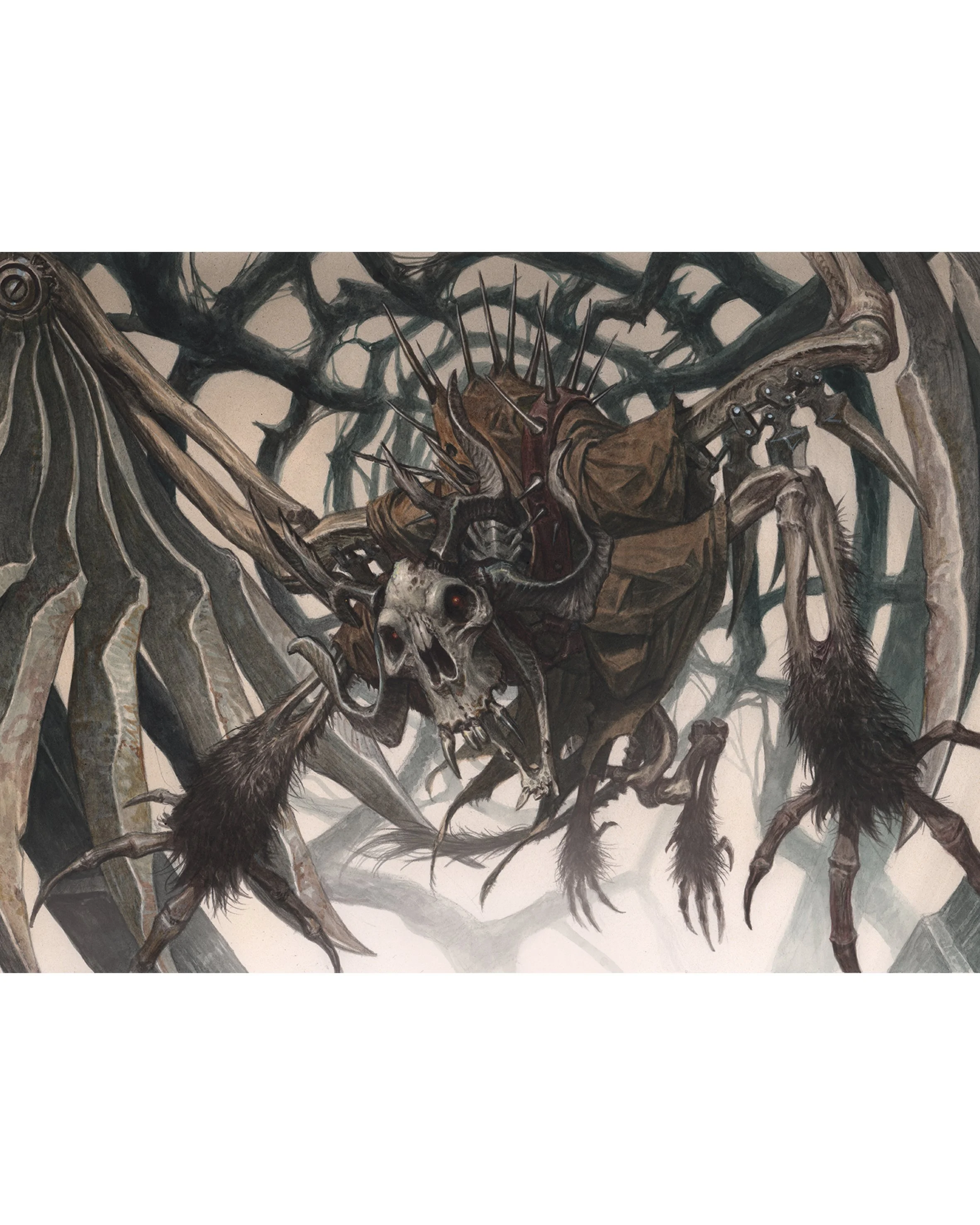 Magic the Gathering: Razor Demon Original Art
