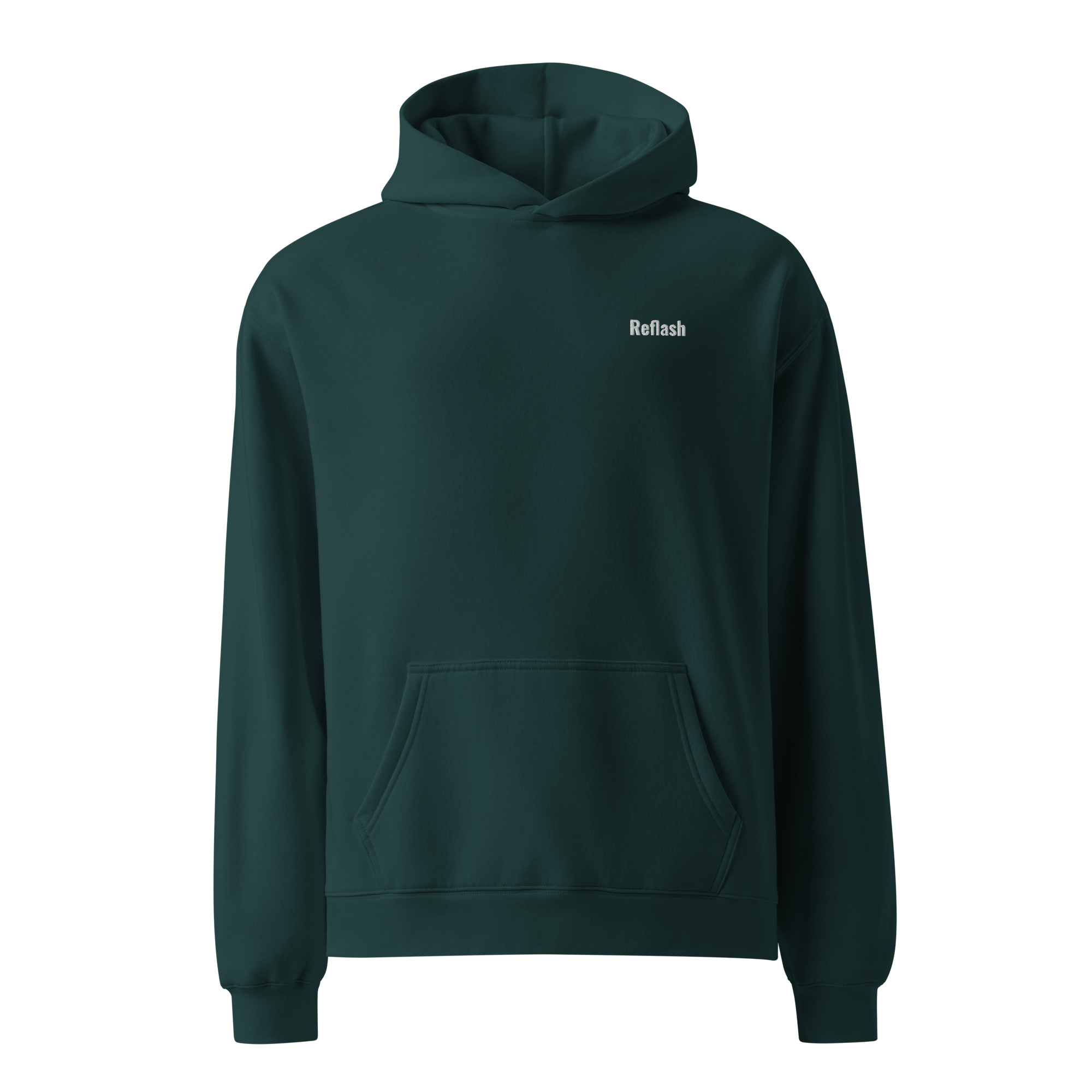 unisex-oversized-hoodie-pine-green-front-681f3e5d93bbe.png