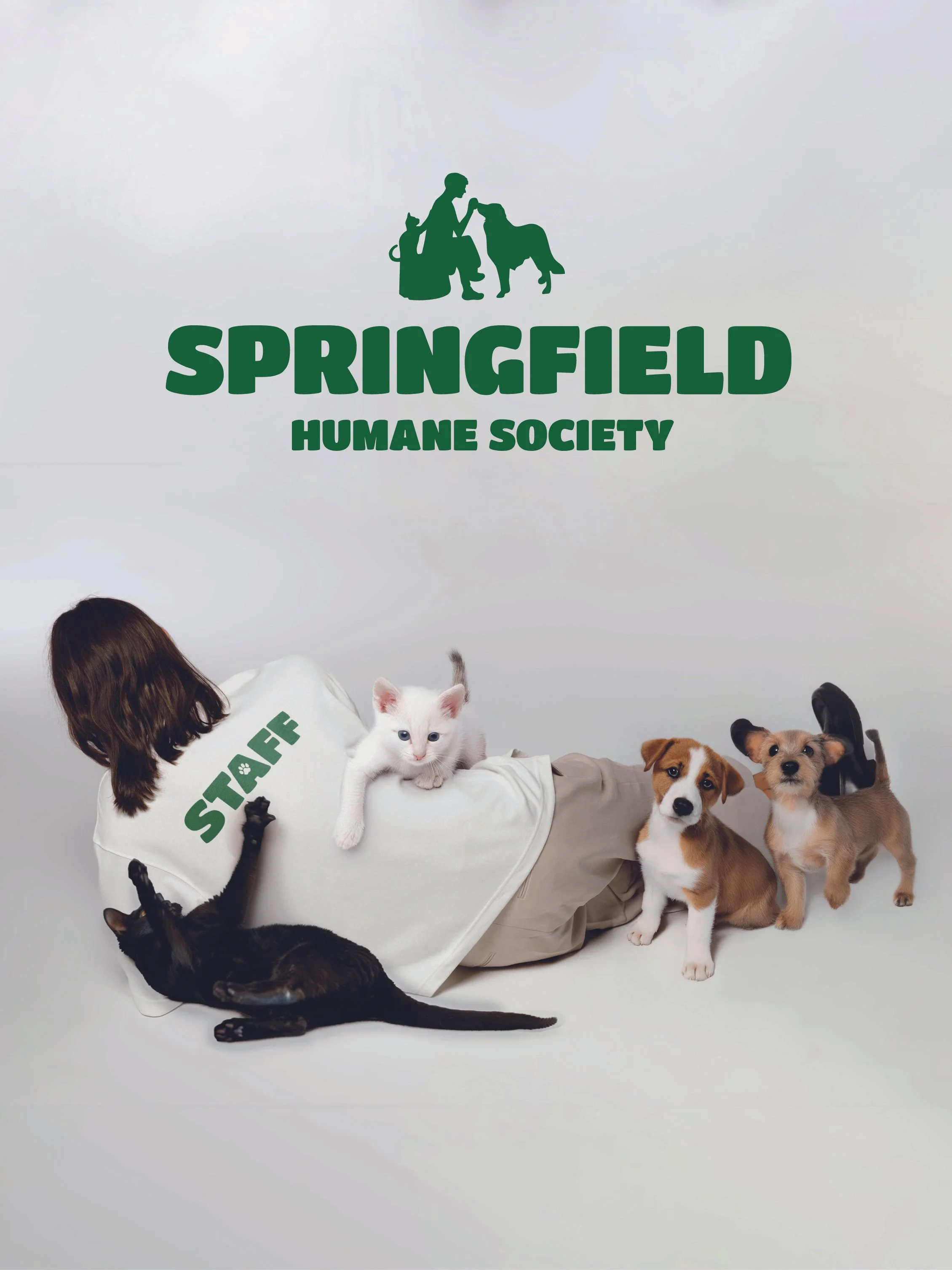 logo designer, new hampshire, new england, long island, new york, vermont, new jersey, humane society, animal shelter, pet design, graphic designer, springfield humane society