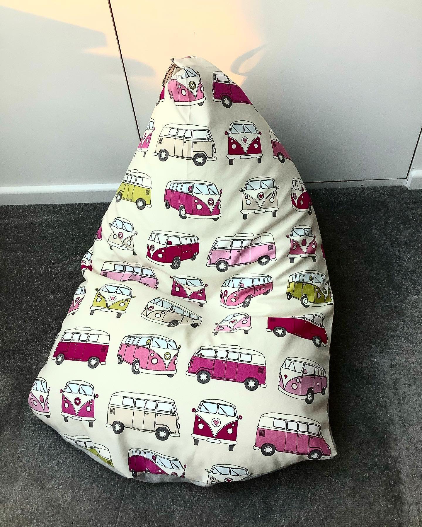 Camper vans make me smile #handmadeinnorfolk #handmadecushions #norfolkcreations #etsyshop #tuppennylanenorfolk