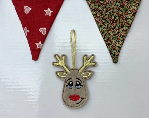 Reindeer tree decoration