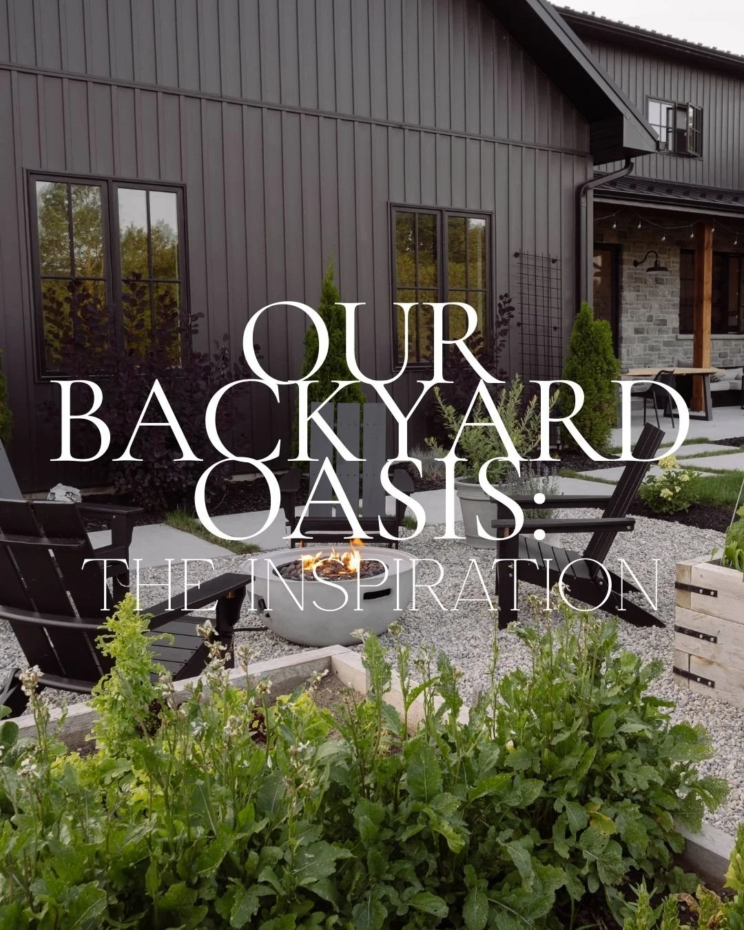 Our Backyard Oasis: The Inspiration