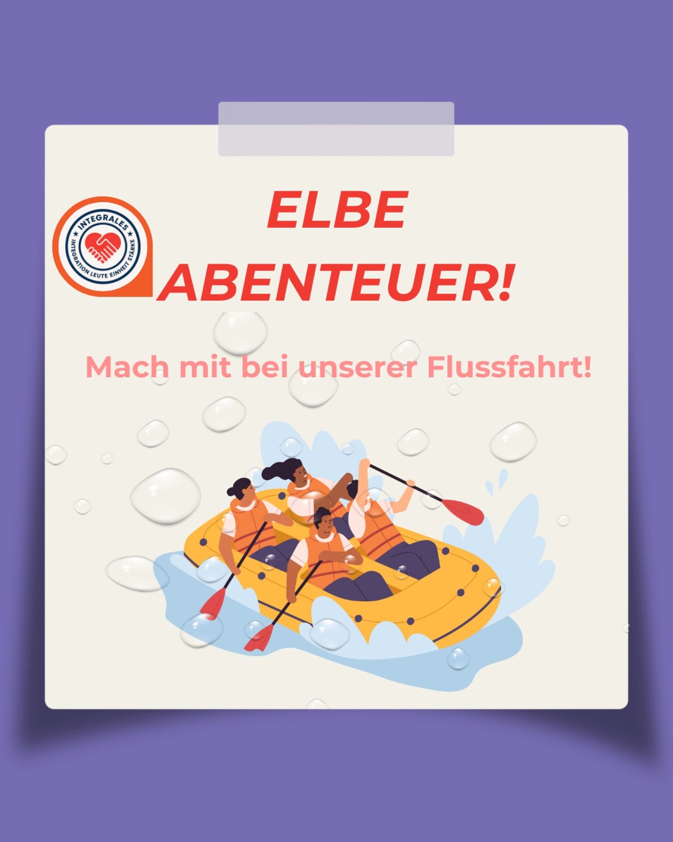 💫 Hallo zusammen, liebe Freunde!

☀️ IntegraLES e.V. l&auml;dt euch herzlich zu unserem n&auml;chsten aufregenden Event ein!

🔥 Wir organisieren eine unvergessliche Bootsfahrt auf der malerischen Elbe durch die atemberaubende S&auml;chsische Schwei