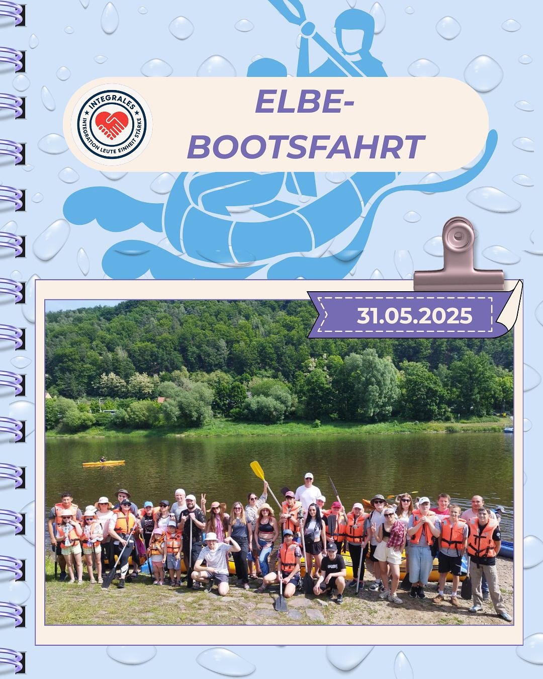 Was f&uuml;r ein toller Ausflug auf der Elbe! Die Landschaft war traumhaft und die Stimmung super. Danke an alle f&uuml;rs dabei sein! 🎉 #IntegraLESelbetour #Bootseason #Dresden #Elbe
