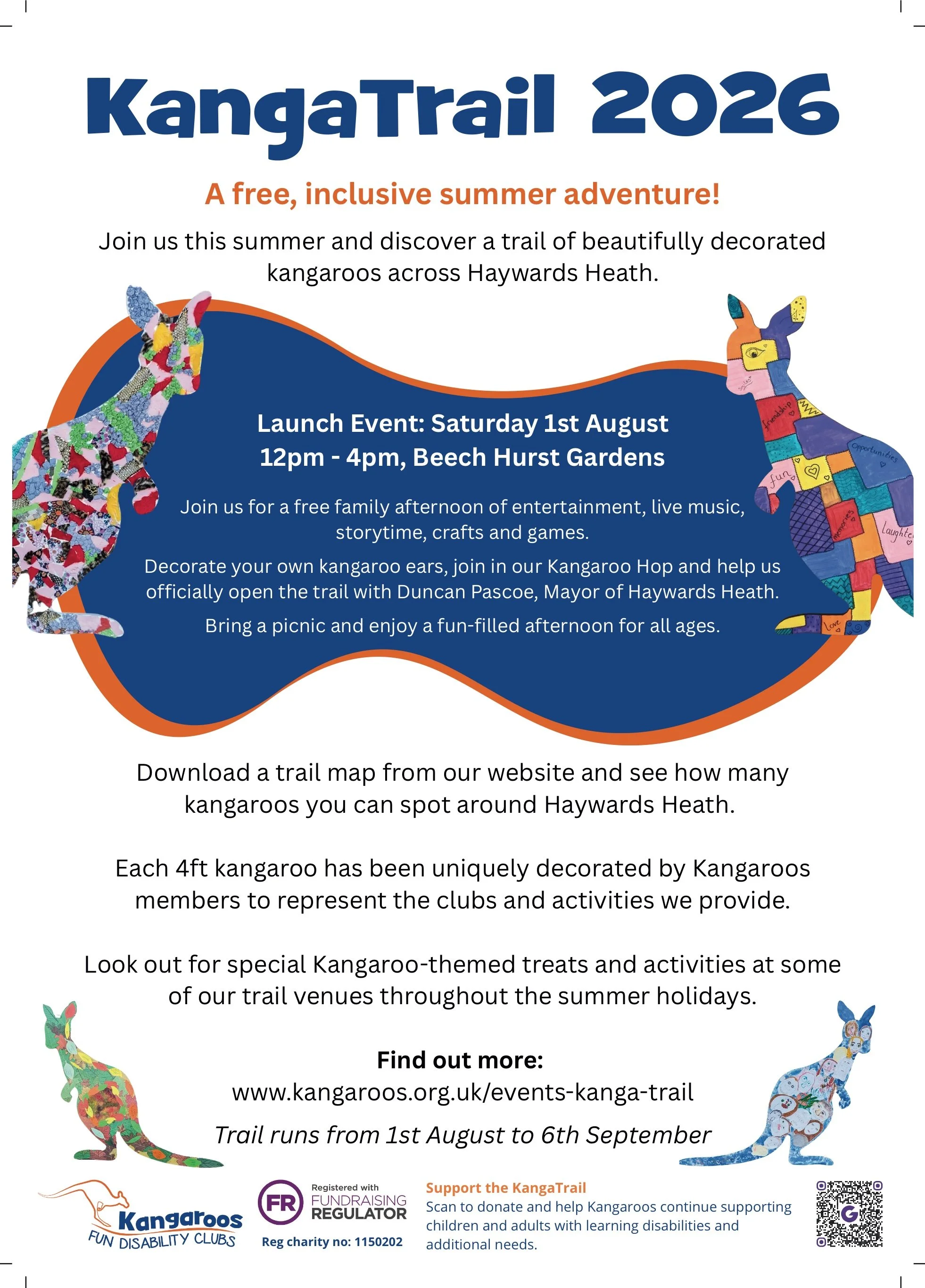 Kangatrail Storytime sessions