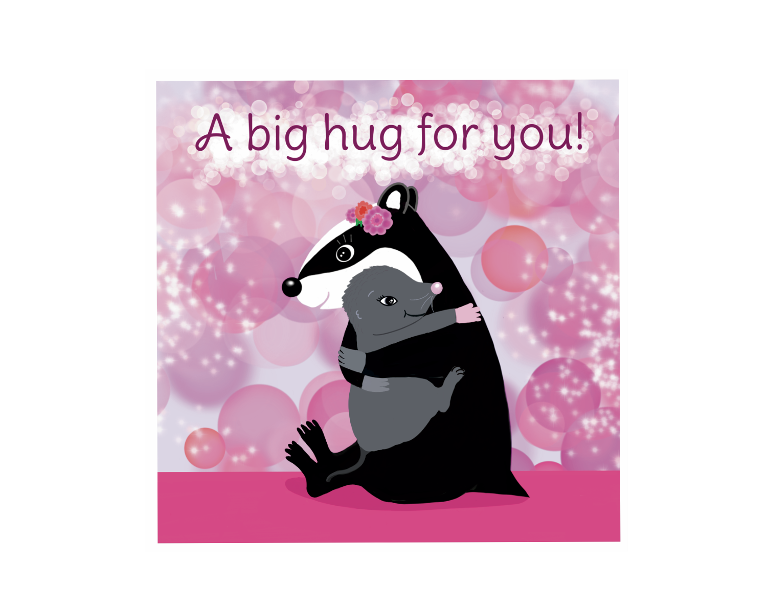 A big hug for you