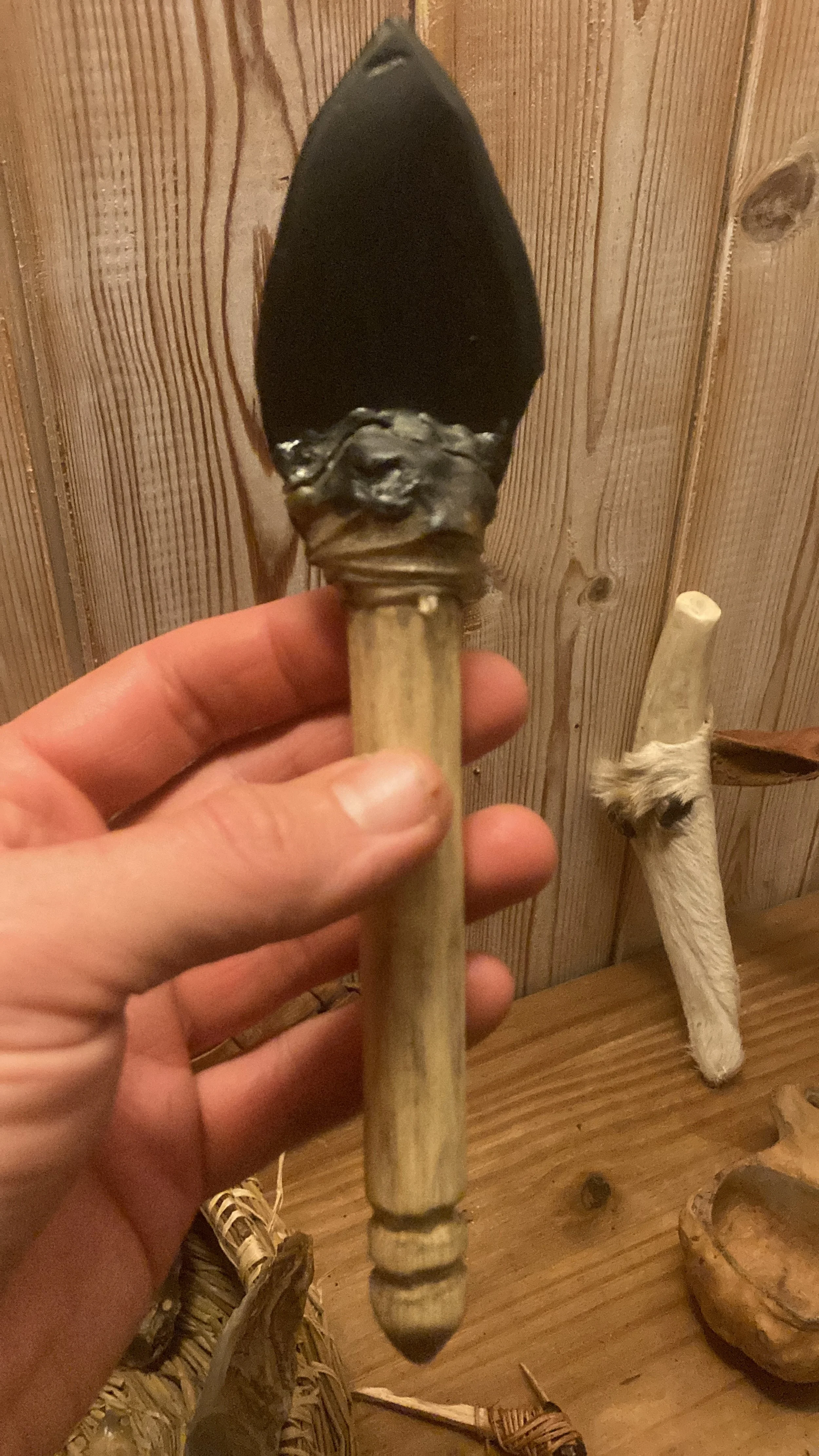 Slate Tools, Stone Age Glue and Consolidating Projects