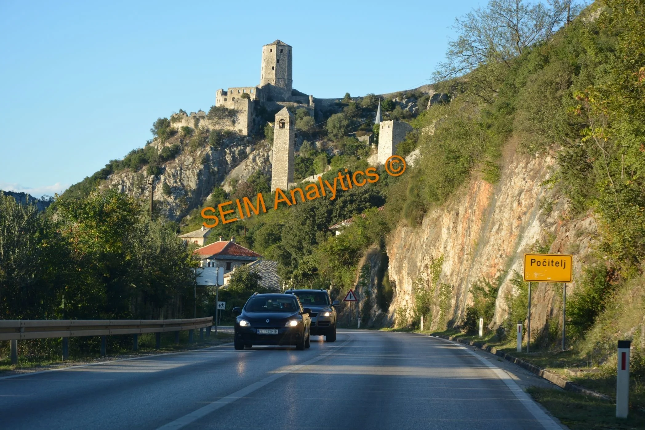 Poćitelj - a de facto open-air-museum of old Ottoman architecture. The walled town of Počitelj evolved especially from the 16th to the 18th century. Počitelj was a former Ottoman kadiluk until 1879