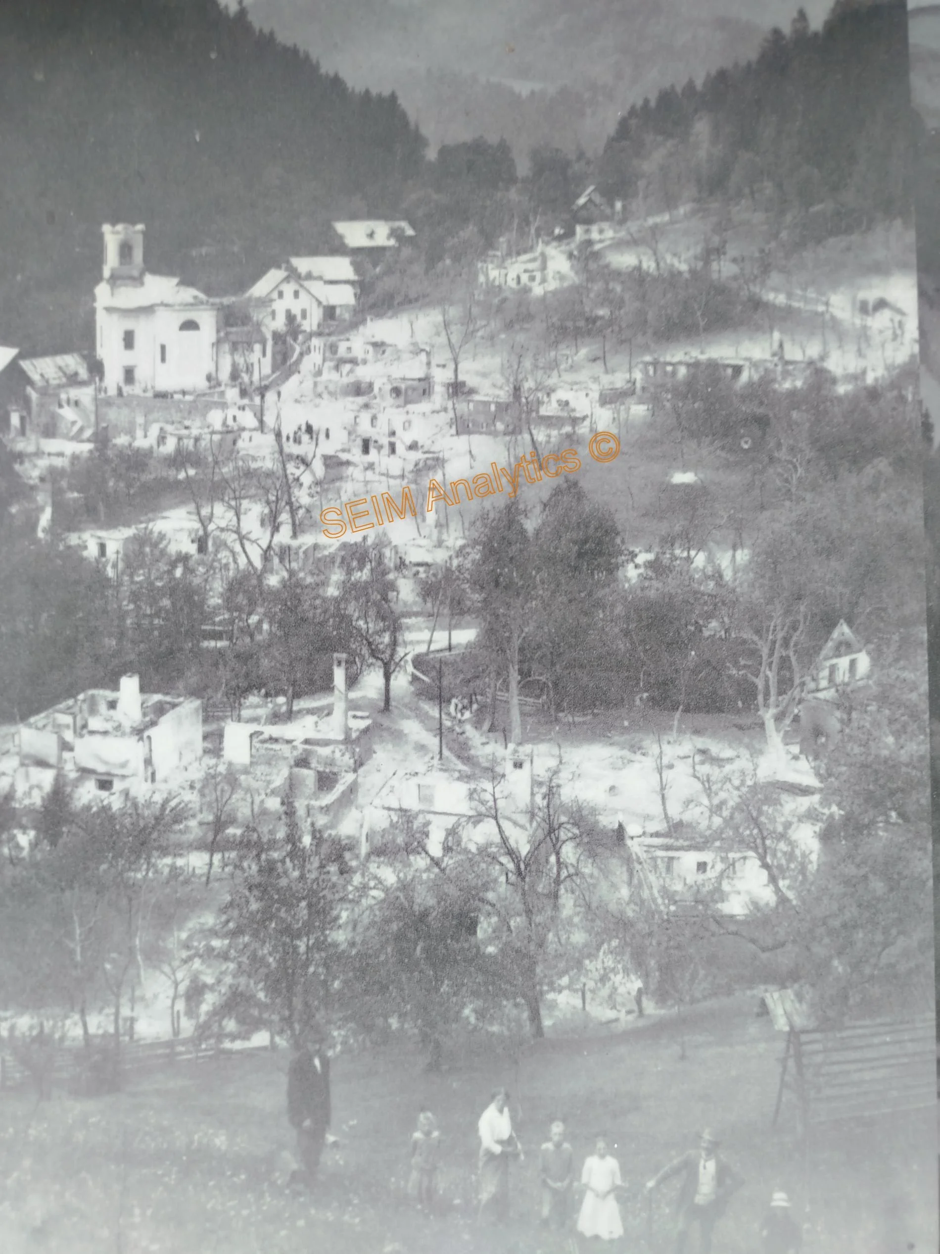 Destruction of Koroška Bela by Nazi Germany in World War II due to Partisan activities