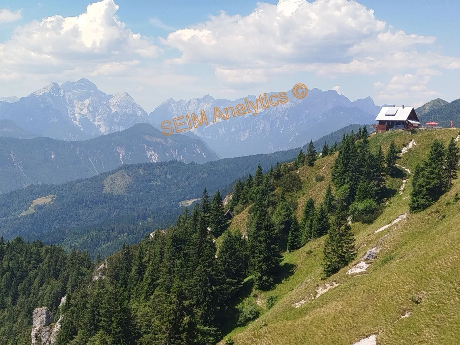 Direction Mt. Triglav - the highest Slovenian mountain