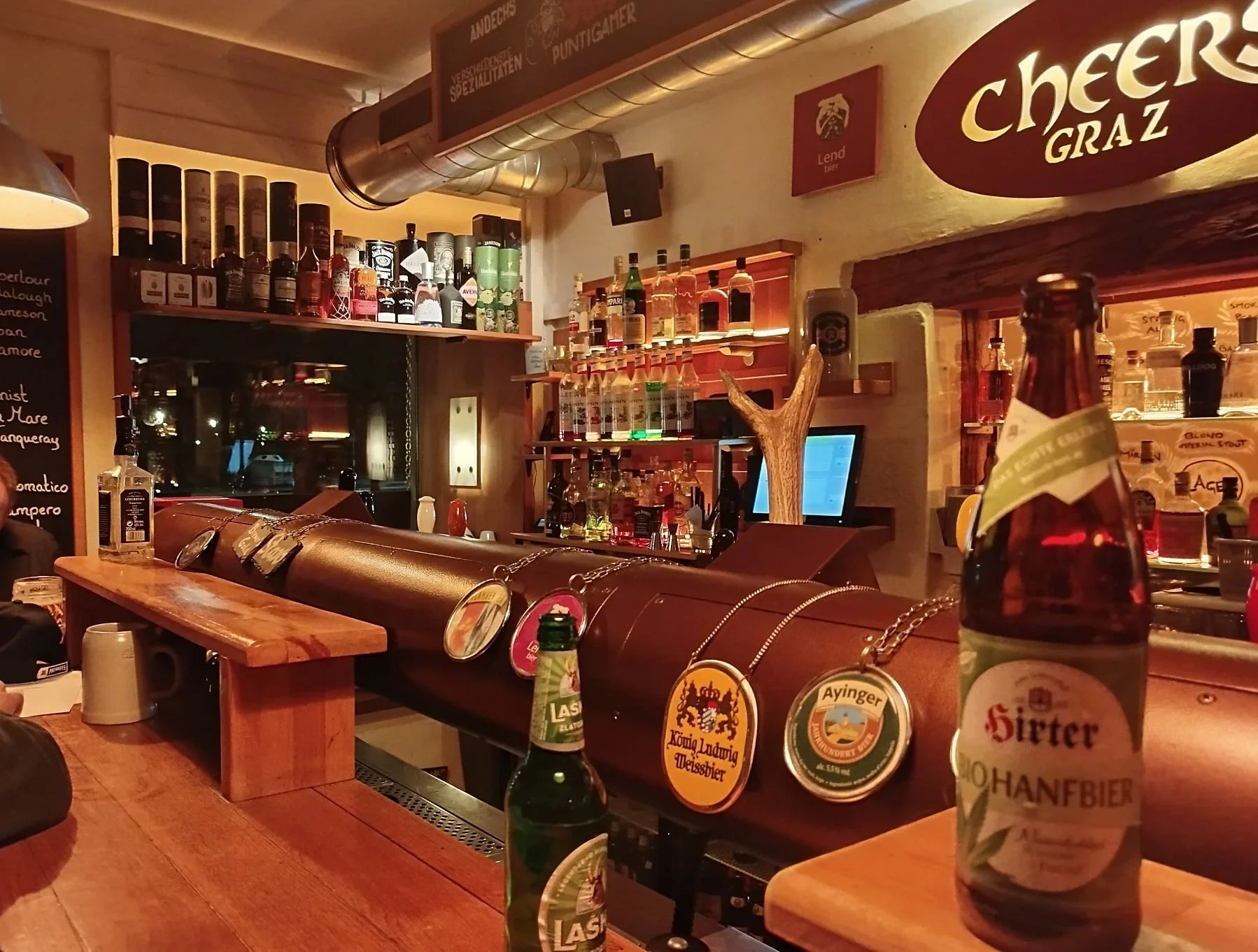 Quiz evenings Tuesdays at Cheers