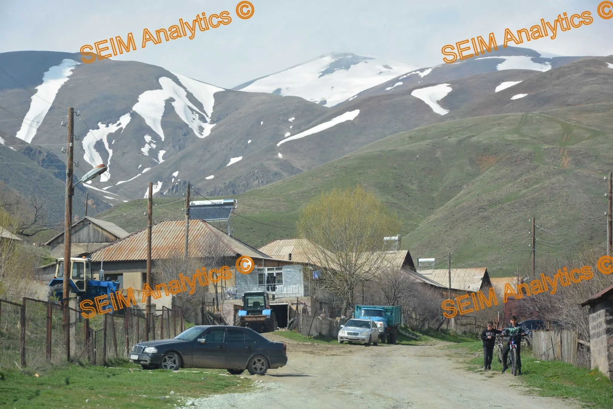 Teh village community of Sarapat in Ashotsk municipality