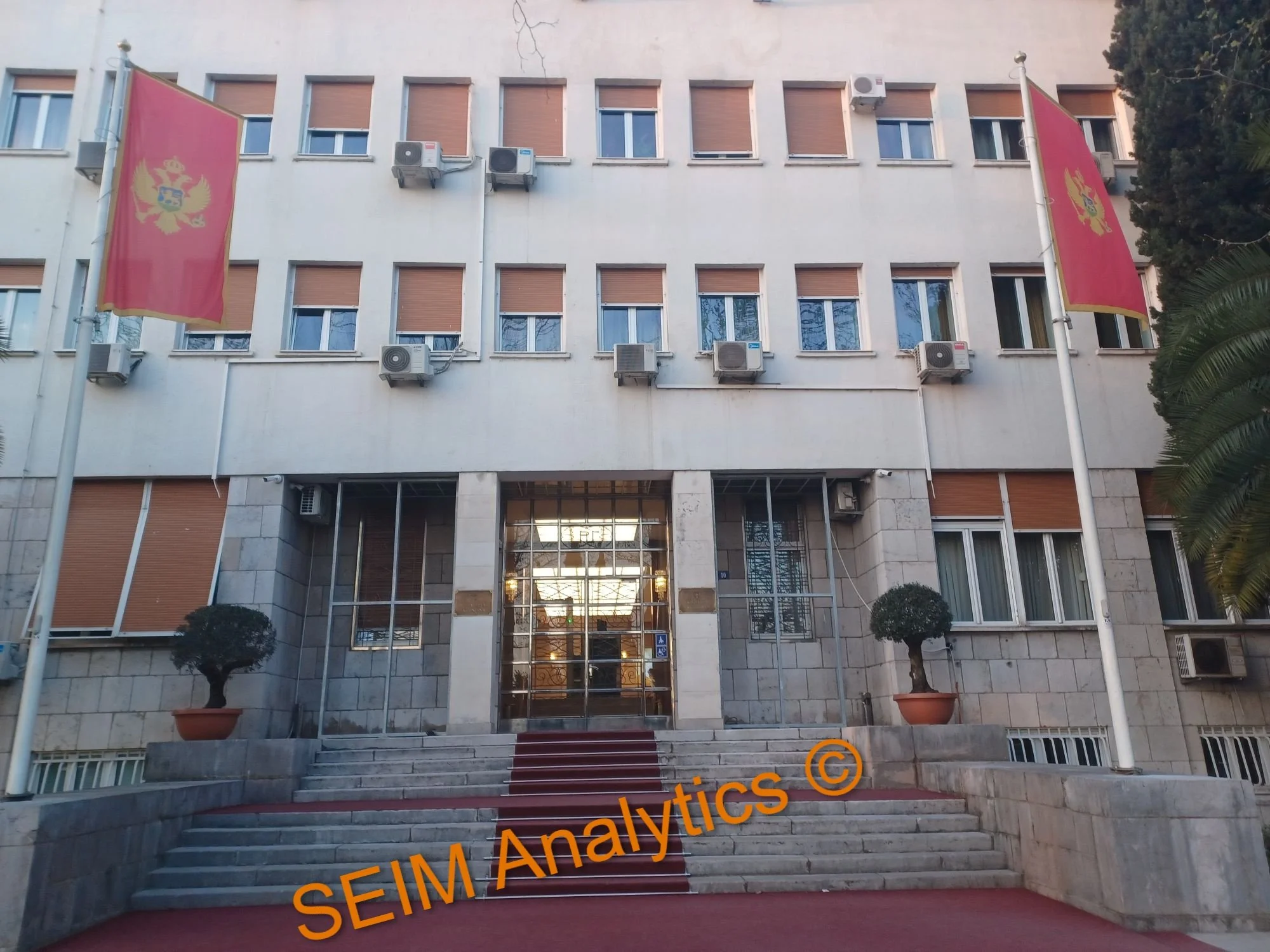 The parliament of Montenegro