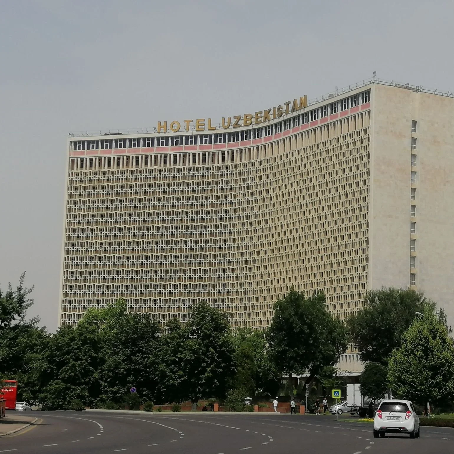 Hotel Uzbekistan in Tashkent.