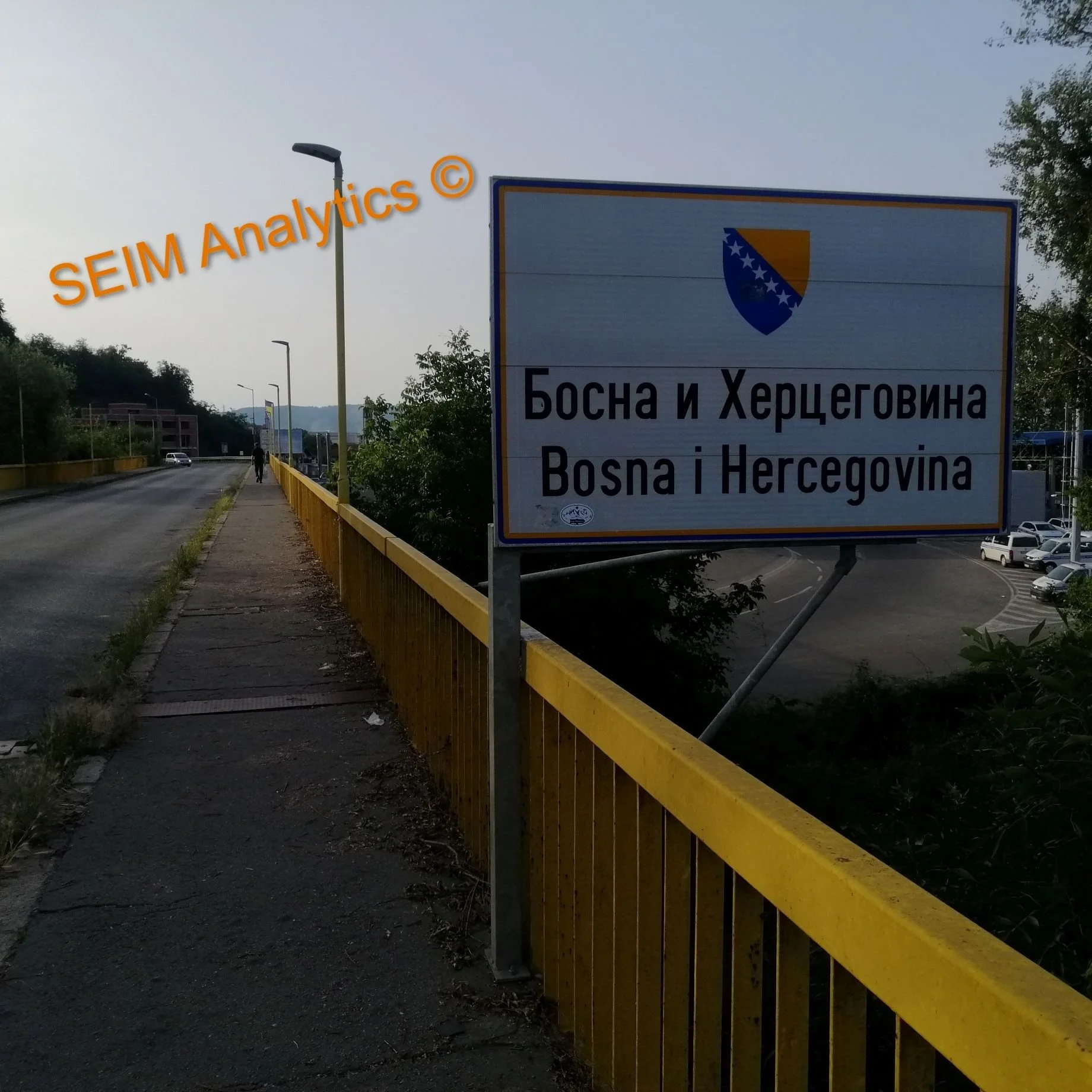 Border of Bosnia and Herzegovina, Karakaj.