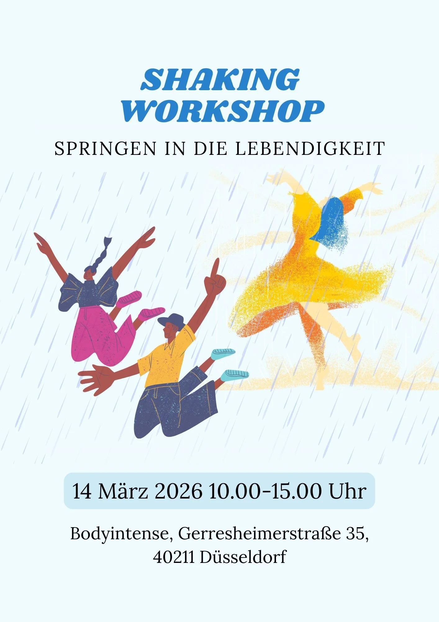 Springen in die Lebendigkeit