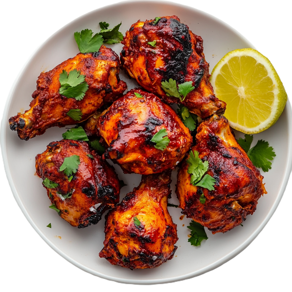 Authentic Tandoori Chicken Recipe – Indian-Inspired Dinner | Printable PDF | Digital Recipe Card