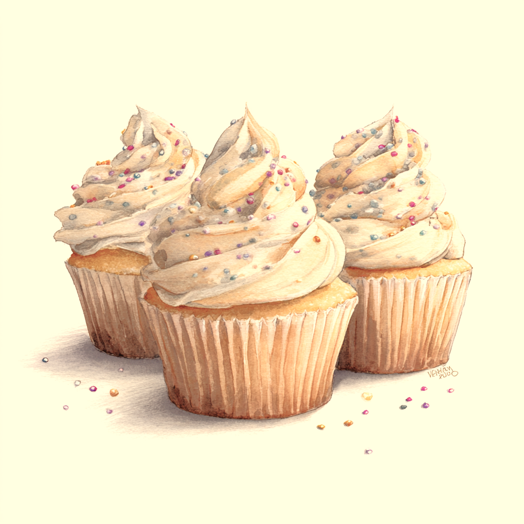 Free Vanilla Cupcake Recipe