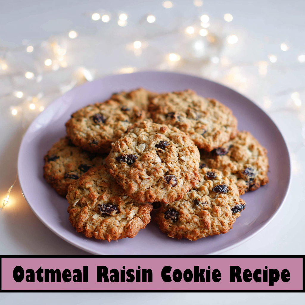 Classic Oatmeal Cookies with Delicious Variations – Printable Recipe Card