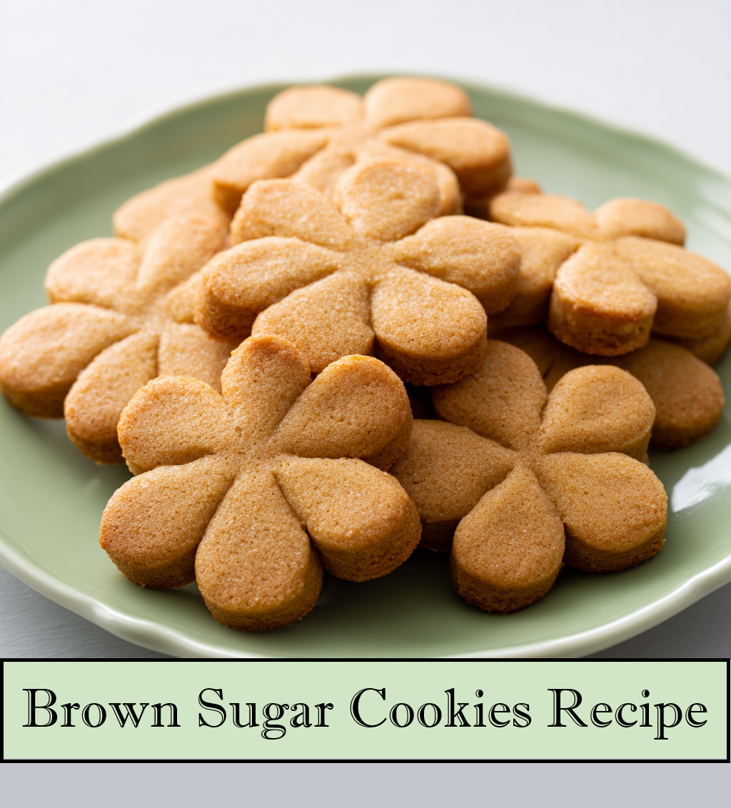 Brown Sugar Cut-Out Cookies | Easy Cookie Recipe for Molds & Decorating