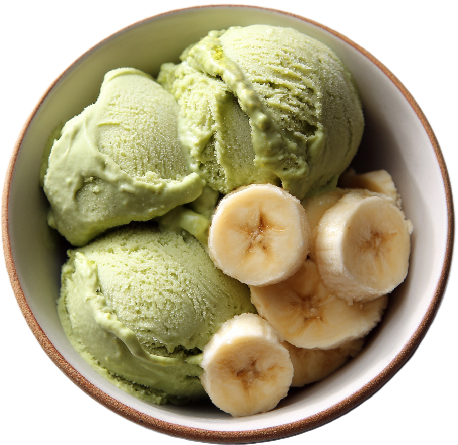Vegan ABC Ice Cream Recipe PDF | No-Churn Avocado Banana Coconut Milk Ice Cream | Dairy-Free Printable Dessert