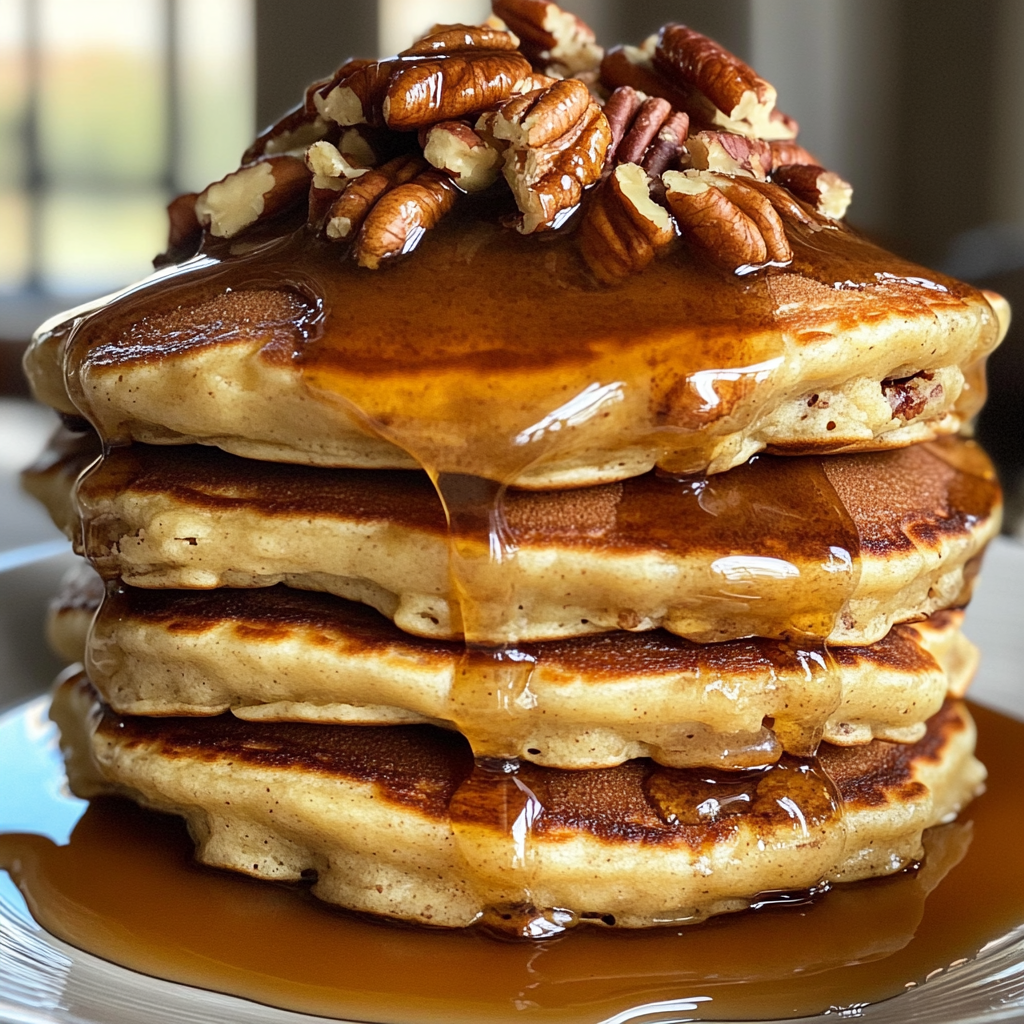 toasted pecan pancakes
