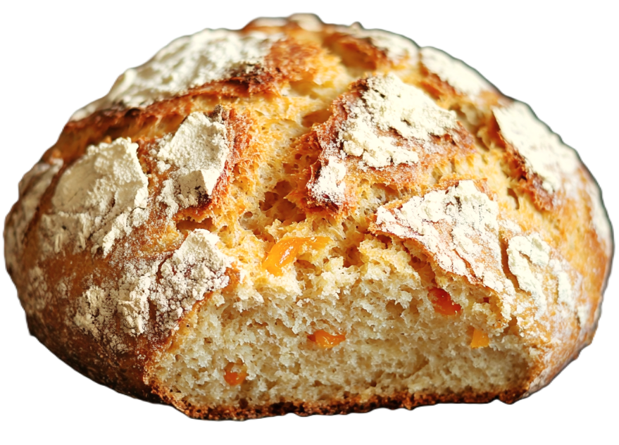 an image of Orange Apricot Irish Soda Bread