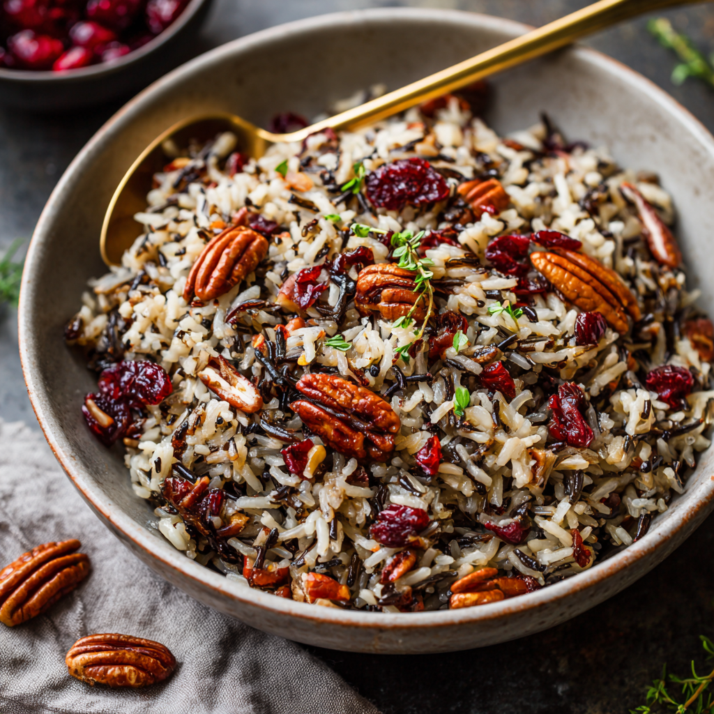 wild rice with cranberries and pecans.png