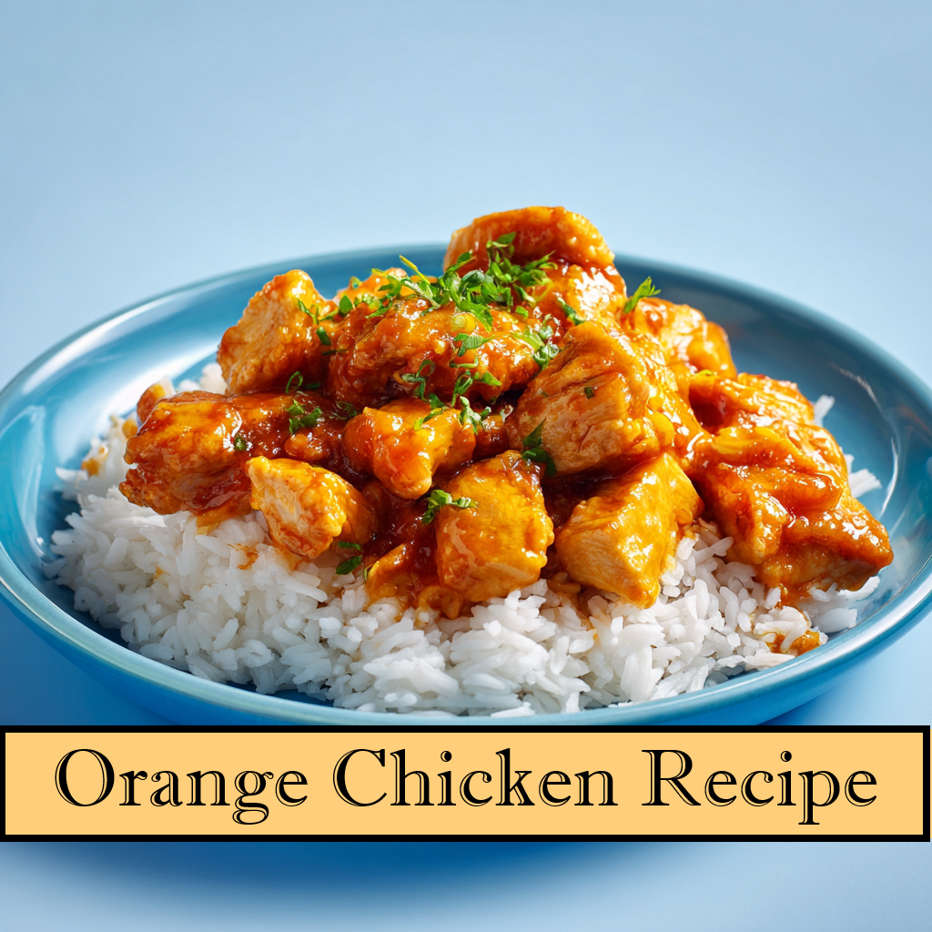 Easy Orange Chicken Recipe – Printable Weeknight Dinner Recipe