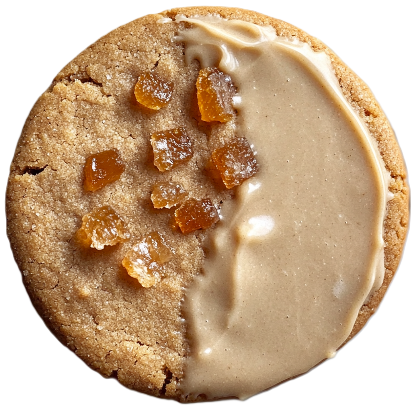 Chewy Pumpkin Ginger Cookies with Browned Butter Icing | Printable Fall Recipe PDF