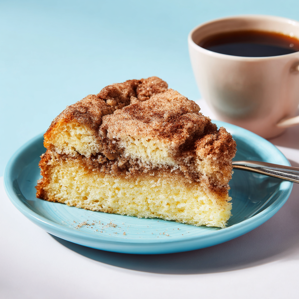 Brown Sugar Cinnamon Coffee Cake RECIPE | Printable Breakfast Download
