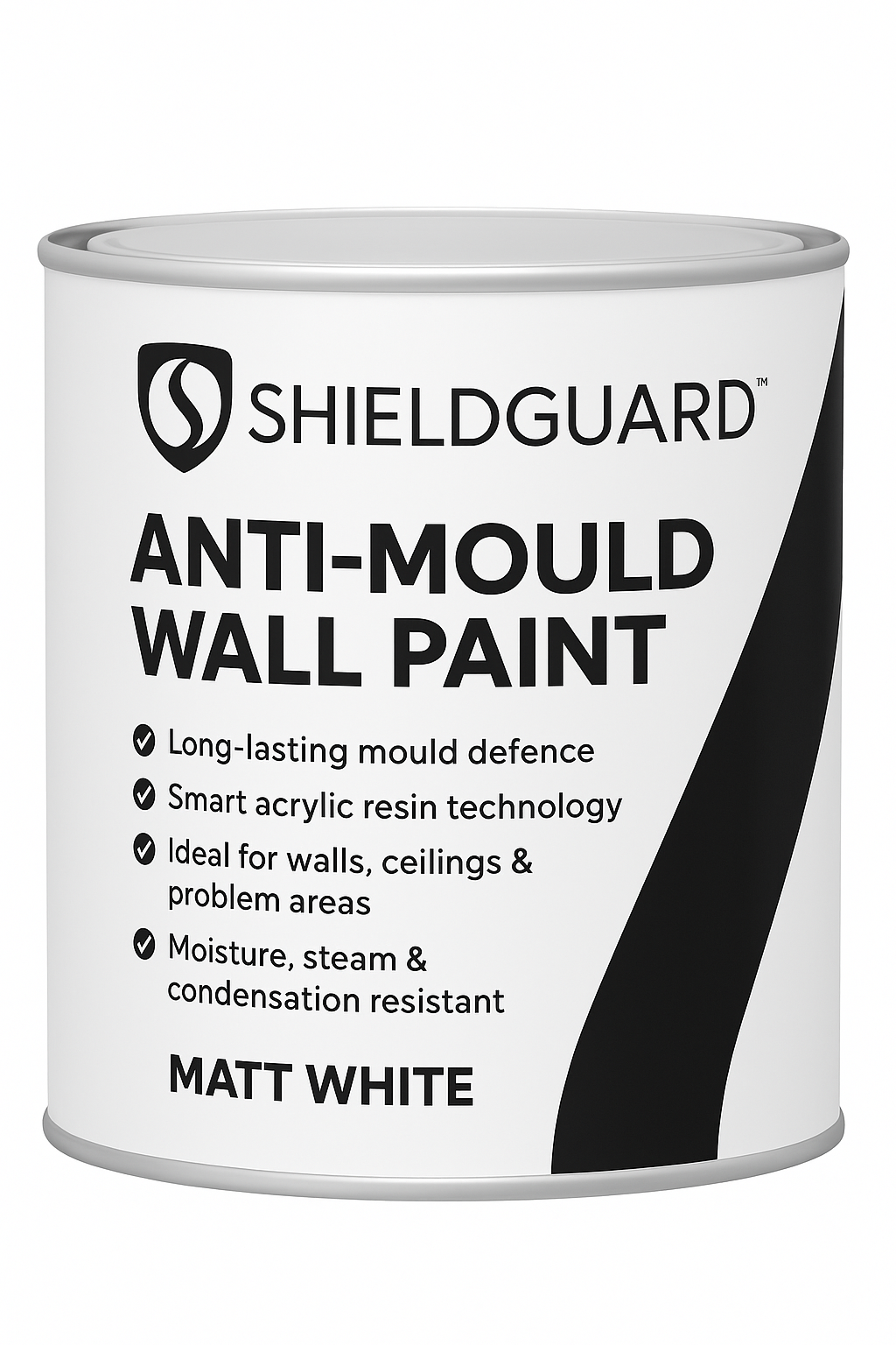 Anti-mould paint (Matt White)