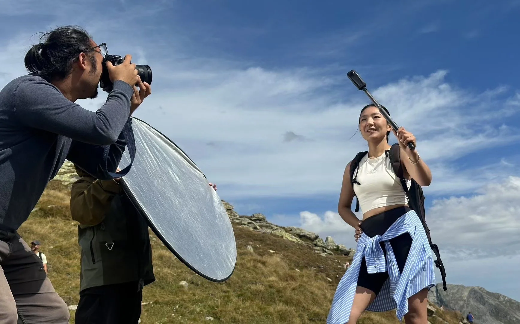 Insta360 X4 Air launch video BTS