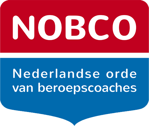 Logo van NOBO met de tekst 'Nederlandse orde van beroepscoaches'