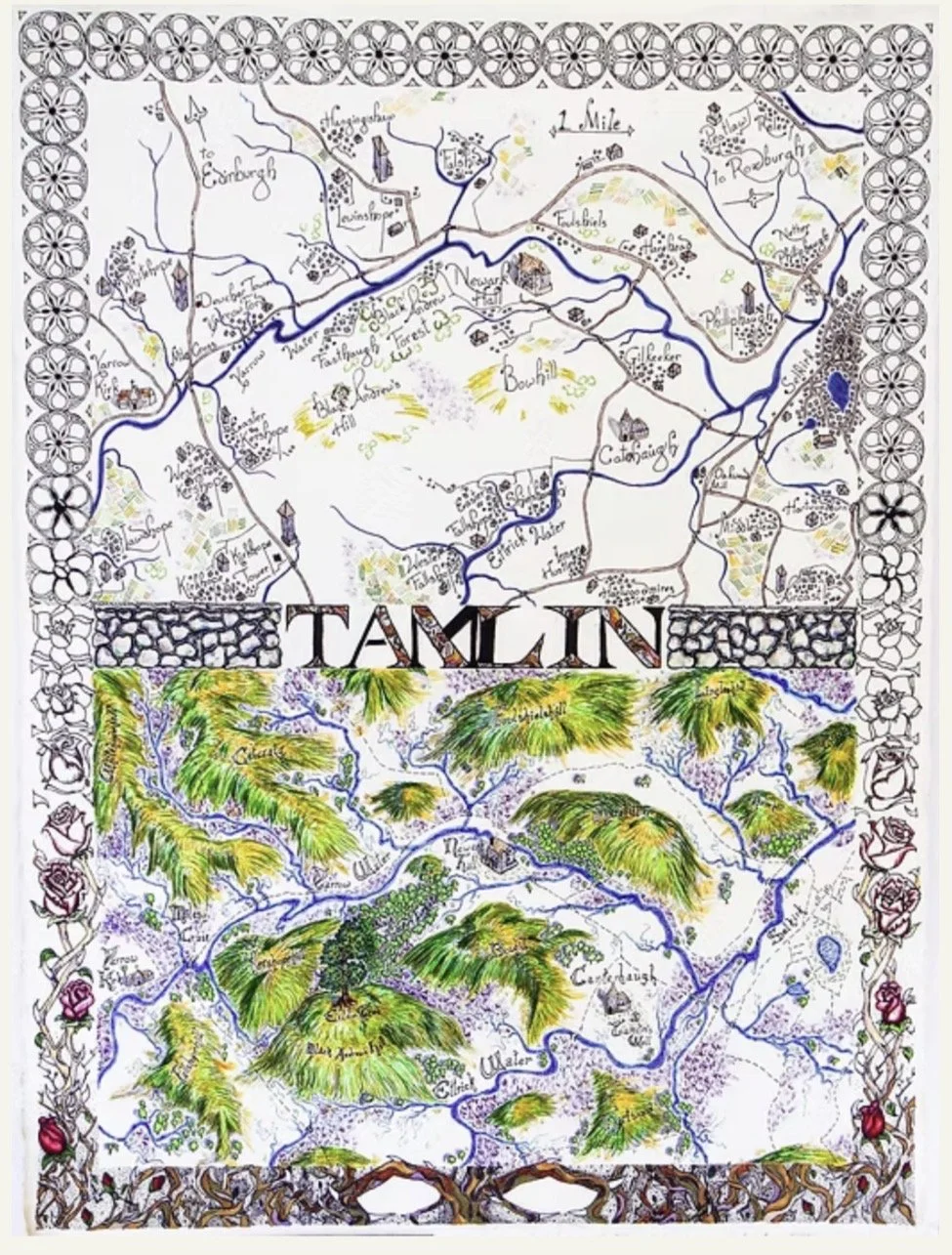 Olivia Peachley, "TamLin." Giclee print. $161