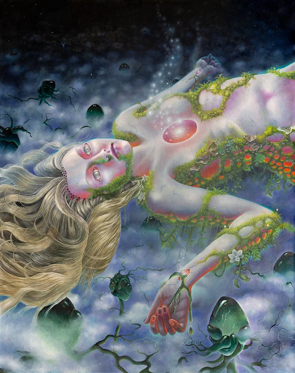 Corina Earl, "Orgasm." Oil on canvas. $4,180